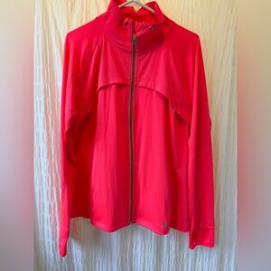 Champion Women's Neon Pink Full-Zip running Jacket